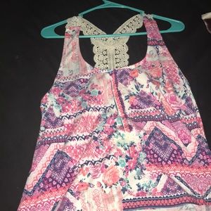 Dress tank top